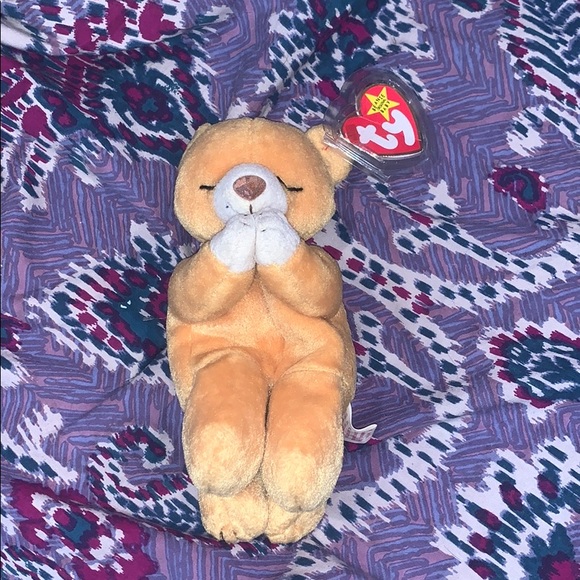 NWT Beanie Baby Hope Praying Bear - Picture 1 of 3